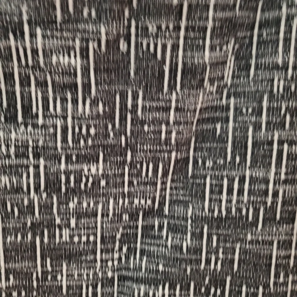M&S Collection A Line Stripes Gray Pencil skirt Size 10
